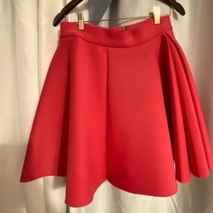 Bright pink Bloomingdales skirt